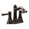Moen Two-Handle Bathroom Faucet Oil Rubbed Bronze 6401ORB - alternate 1